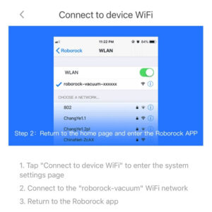 Conecteaza aspiratorul robot Roborock la Wi Fi