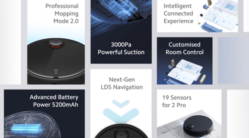 Xiaomi Mi Robot Vacuum Mop 2 Pro specificatii