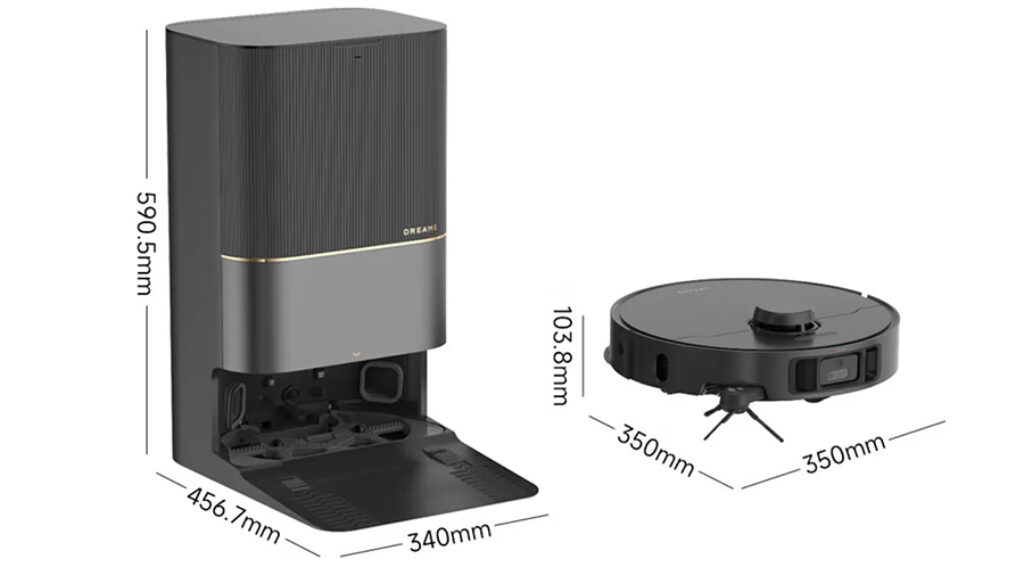 Dreame X40 Ultra design