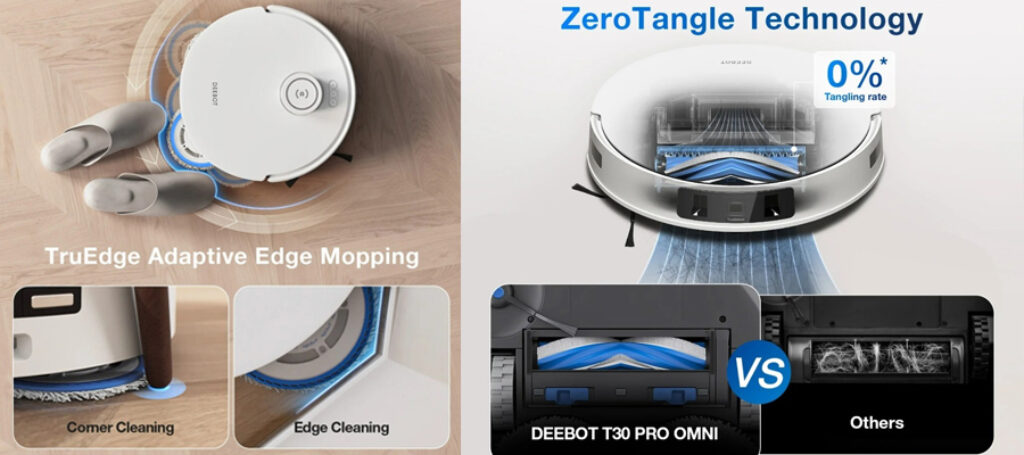 Ecovacs Deebot T30 Pro Omni specificatii